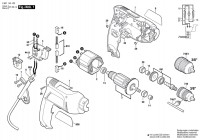 Bosch 0 601 145 141 GBM 6 Drill 110 V / GB Spare Parts GBM6